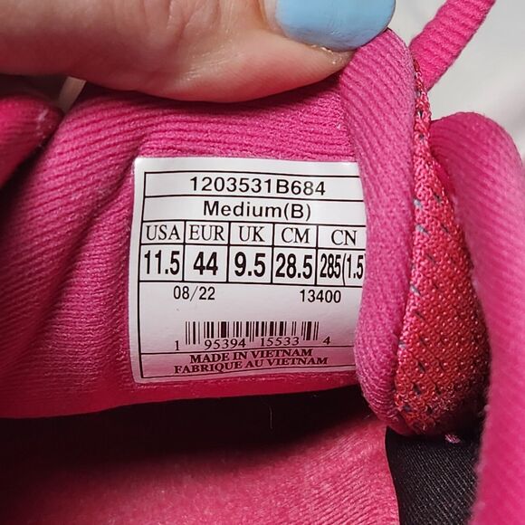 Brooks Womens 11.5 Adrenaline GTS 22 Pink - Picture 8 of 8